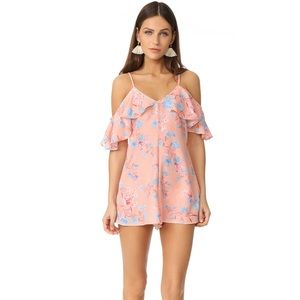 Somedays Lovin Frilled Off Shoulder Romper